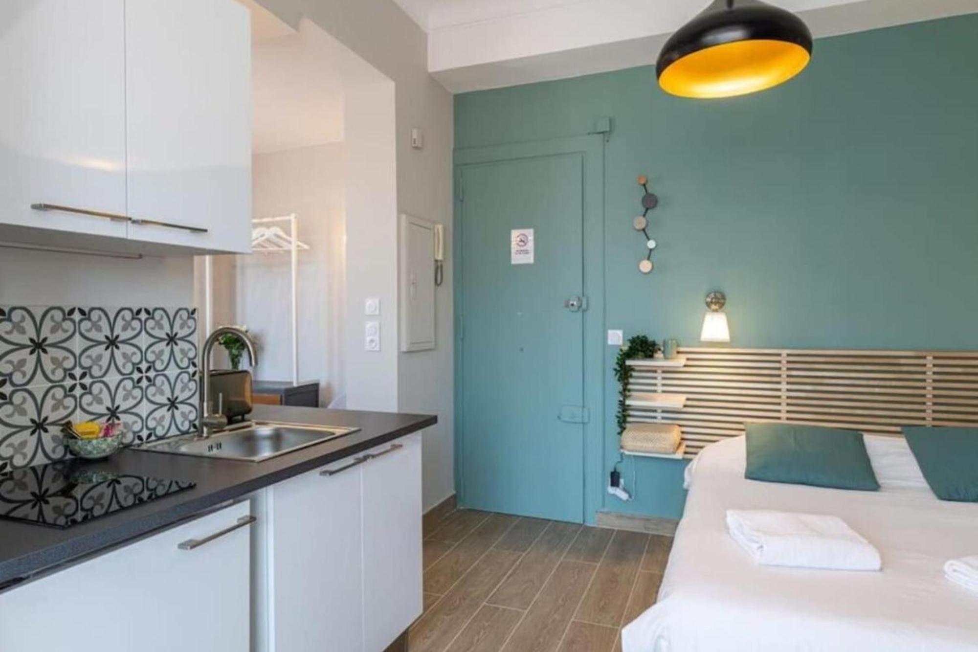 Lamartine - Studio W Terrace And Ac Very Central Nisa Exterior foto