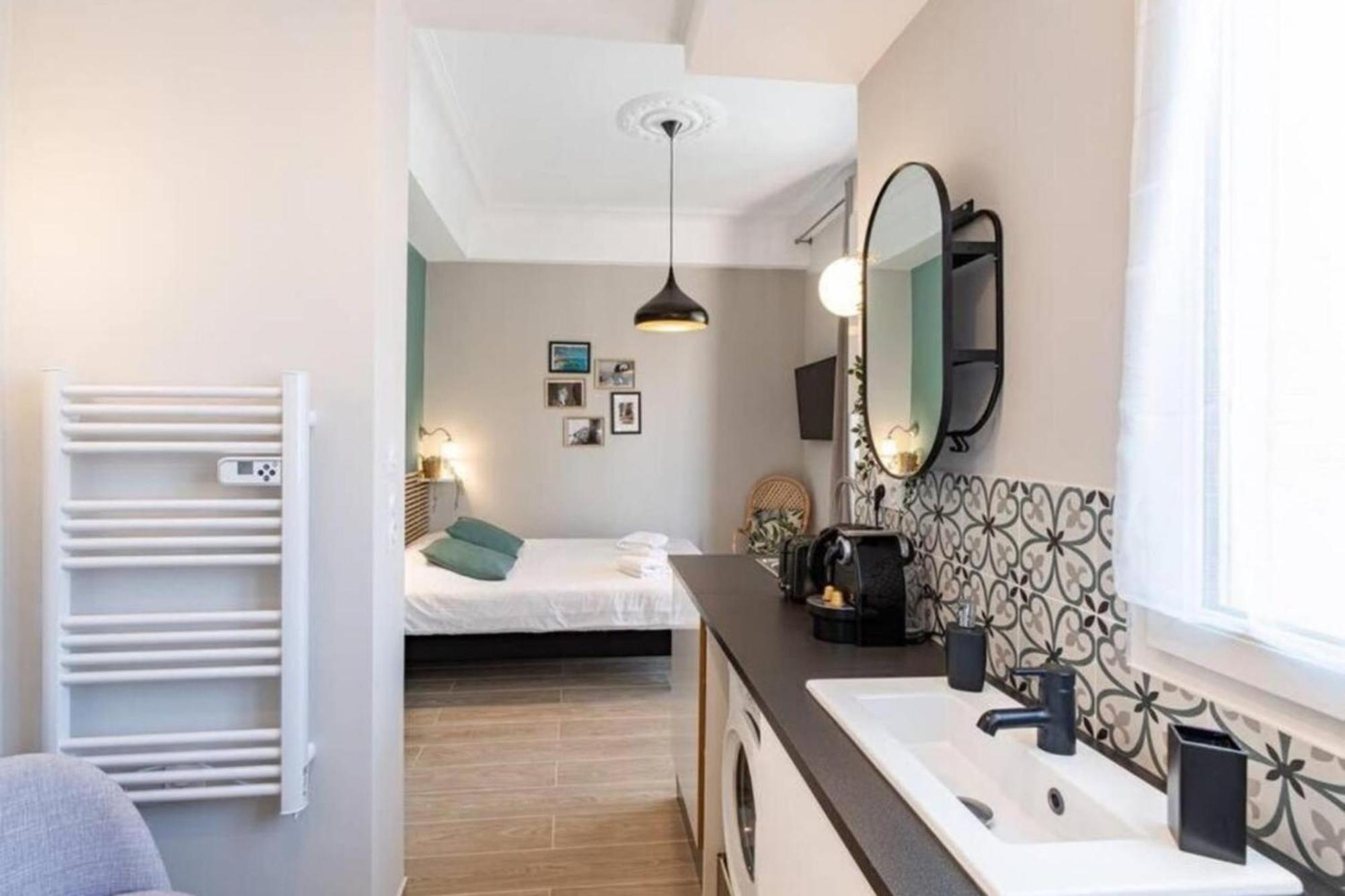 Lamartine - Studio W Terrace And Ac Very Central Nisa Exterior foto
