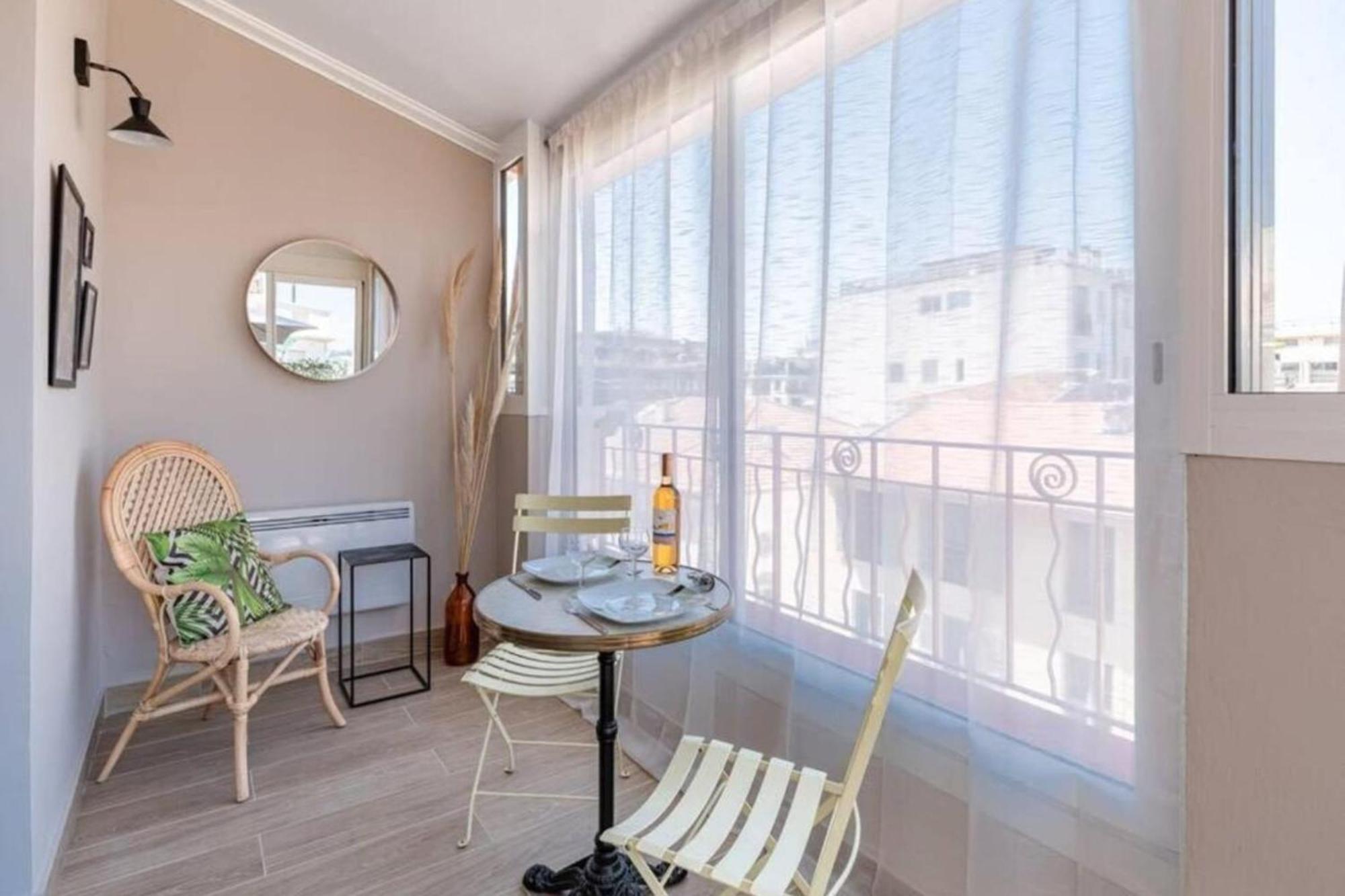 Lamartine - Studio W Terrace And Ac Very Central Nisa Exterior foto